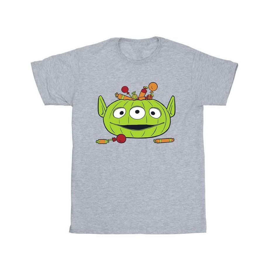 Tshirt ALIEN PUMPKIN BASKET
