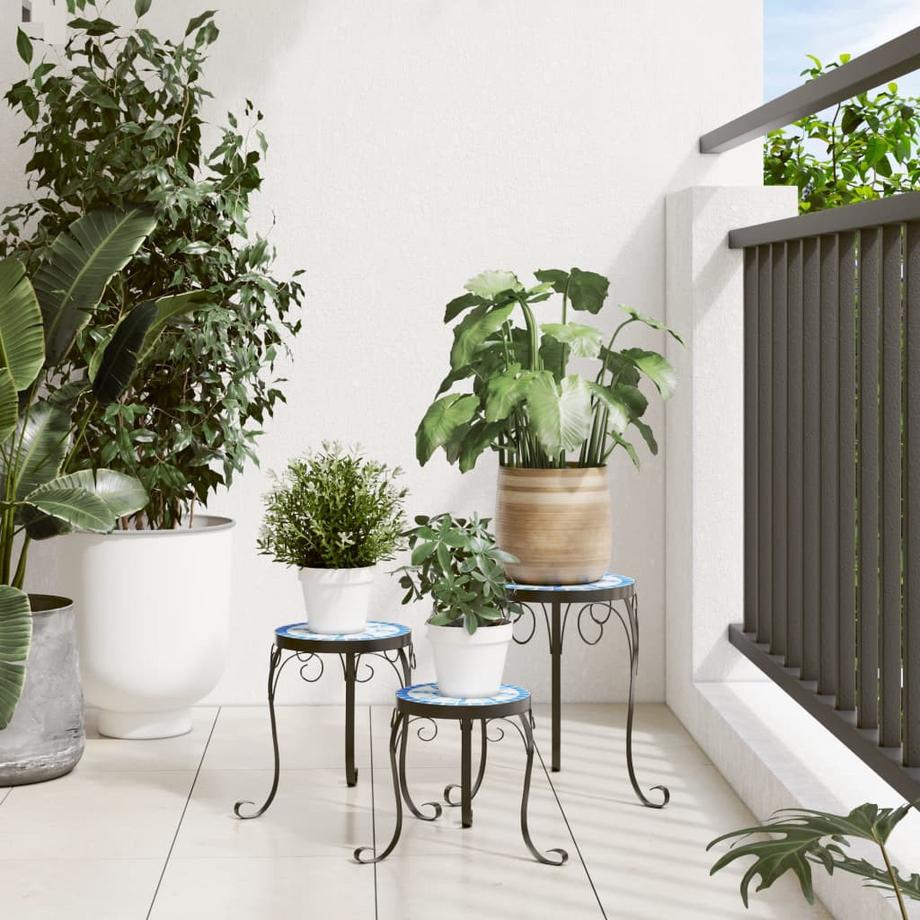 VidaXL Pflanzenständer keramik  