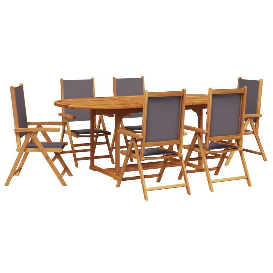 set da pranzo da giardino Legno di acacia