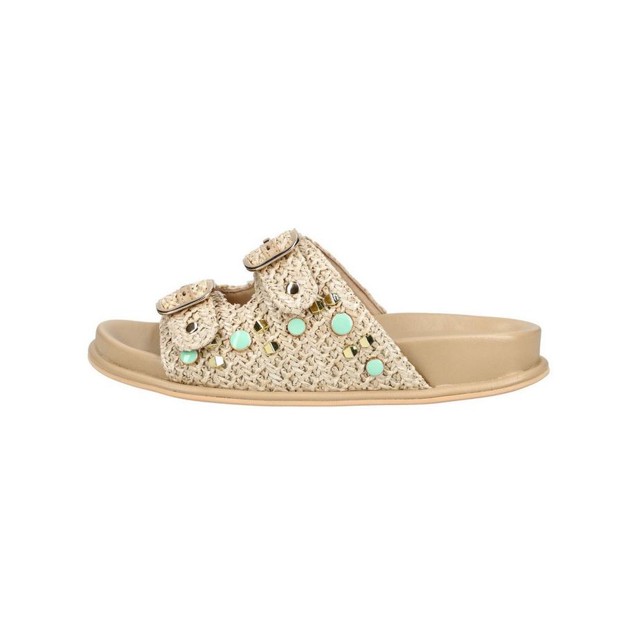Alma En Pena Sandali slip-on intrecciati con fibbie  