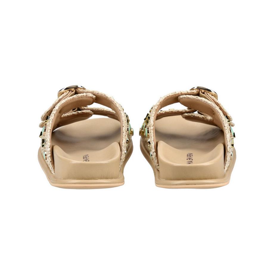 Alma En Pena Sandali slip-on intrecciati con fibbie  