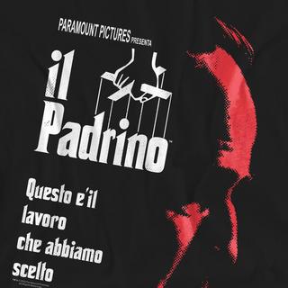 The Godfather Italian Profile Bedrucktes T-Shirt  