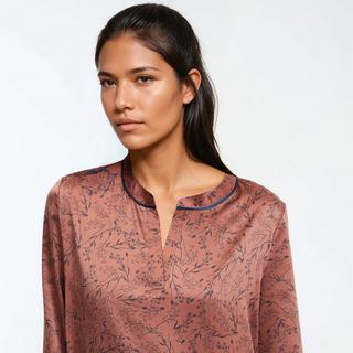 La Redoute Collections Bedrucktes Satin Nachthemd  