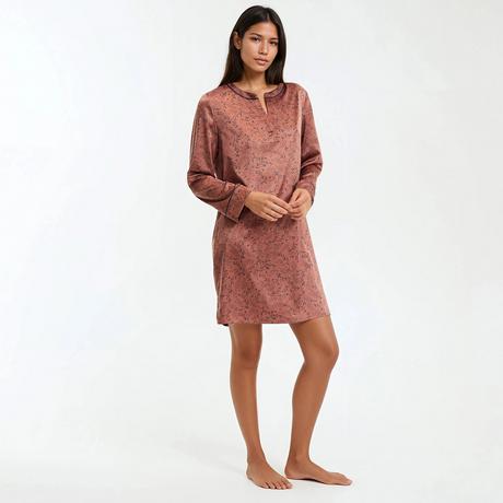 La Redoute Collections Bedrucktes Satin Nachthemd  