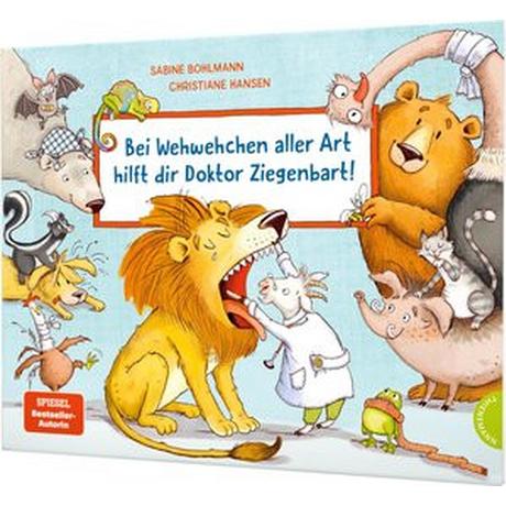 Bei Wehwehchen aller Art hilft dir Doktor Ziegenbart! Bohlmann, Sabine; Hansen, Christiane (Illustrationen) Copertina rigida 