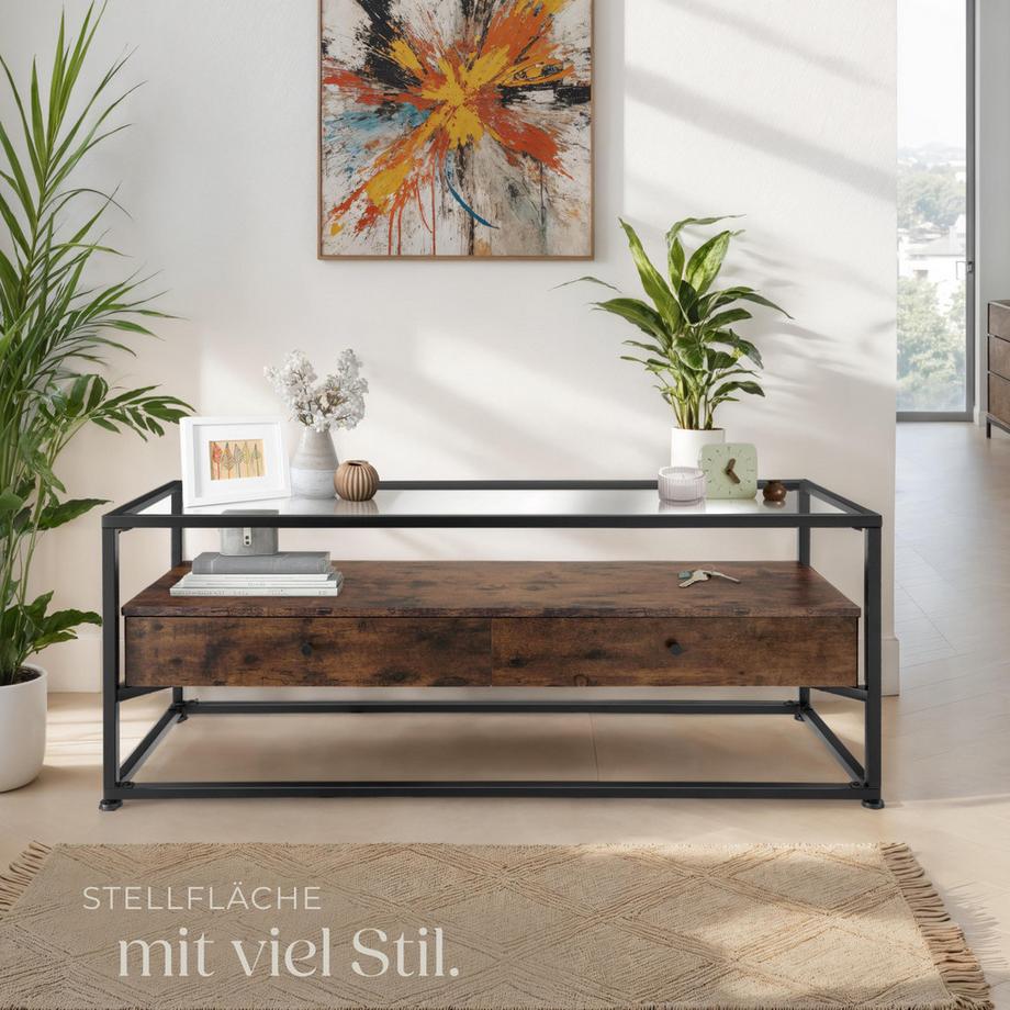 Tectake Credenza Maidenhead 121,5x41,5x50,5cm  