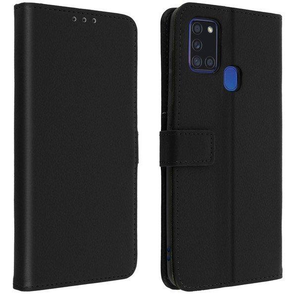 Avizar  Bookcover Galaxy A21s Schwarz 