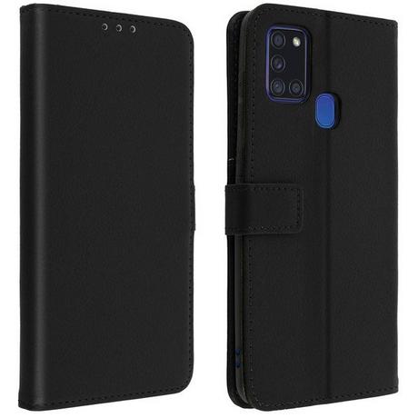 Avizar  Bookcover Galaxy A21s Schwarz 