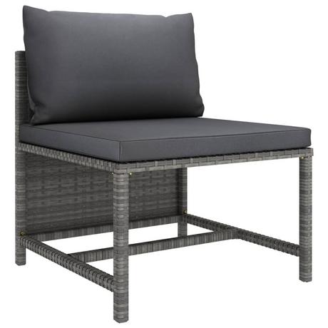 VidaXL Mittelsofa poly-rattan  