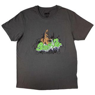 SCOOBY DOO Graffiti Print Kurzarm T-Shirt  