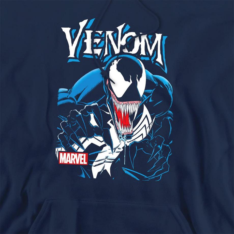 Venom Antihero Kapuzenpullover mit -Print  