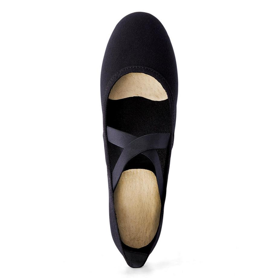 STAREVER Demi-pointes bi-semelles toile stretch Ballet  