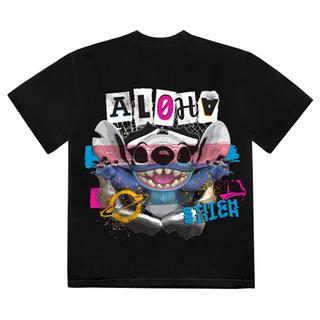 Lilo & Stitch Aloha Stitch T-Shirt Stampa Posteriore  