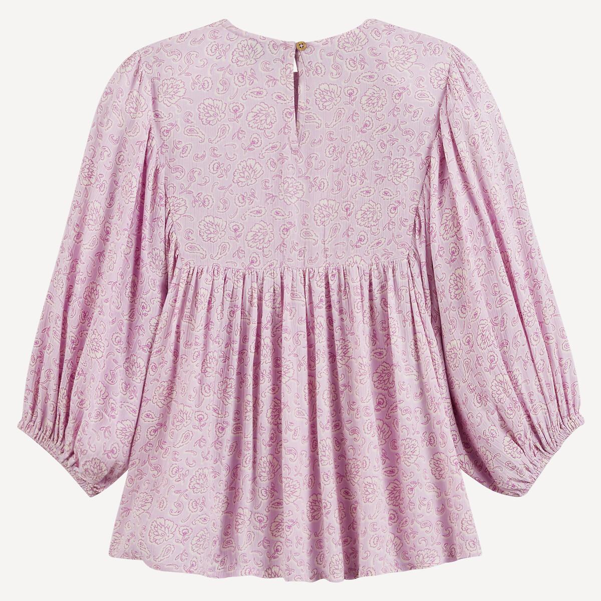 La Redoute Collections  Blouse manches courtes ample imprimée 