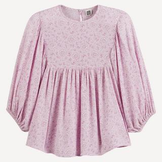 La Redoute Collections  Blouse manches courtes ample imprimée 