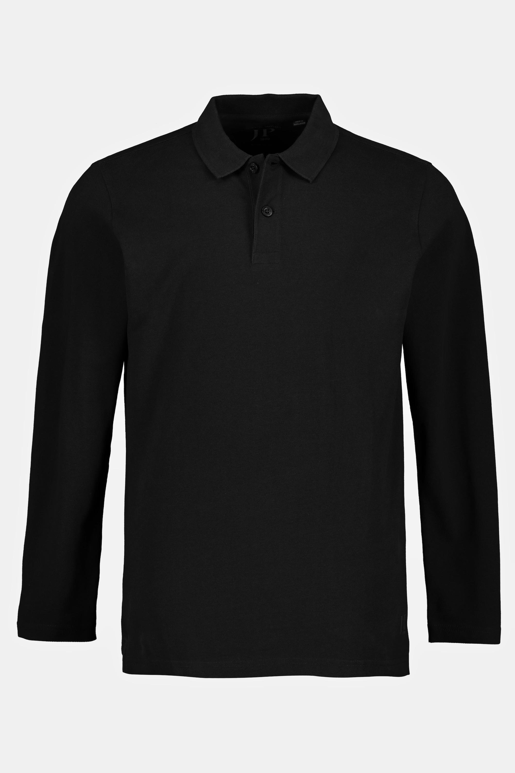 JP1880  Poloshirt, Basic, Langarm, Piqué 