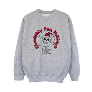 The Nightmare Before Christmas Ghoulishly Fun Holidays Sweatshirt