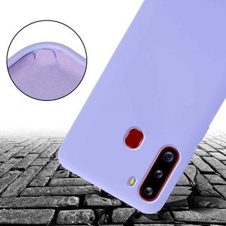 Cadorabo  Chaîne de téléphone portable compatible avec Samsung Galaxy A21 - Coque de protection en silicone avec cordelette réglable 