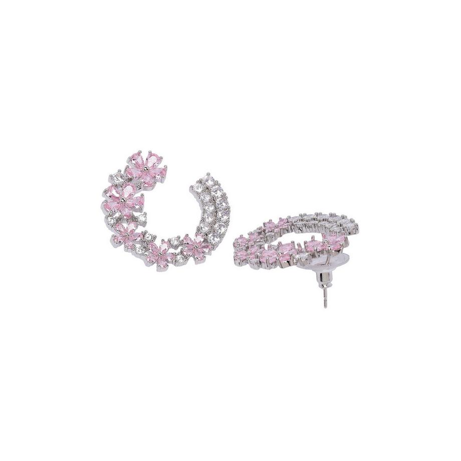 AVANT-GARDE PARIS  Orecchini a Cerchietti Floreali Delicati Capricciosi 