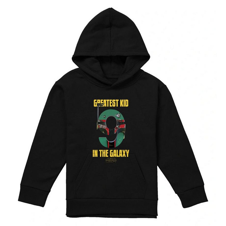 Greatest Kid In The Galaxy Felpa Con Cappuccio Boba Fett