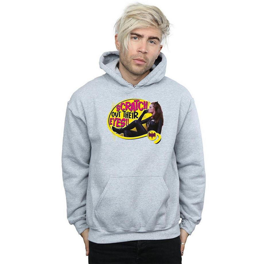 DC COMICS Batman Catwoman Scratch Out Their Eyes Sweat à Capuche  