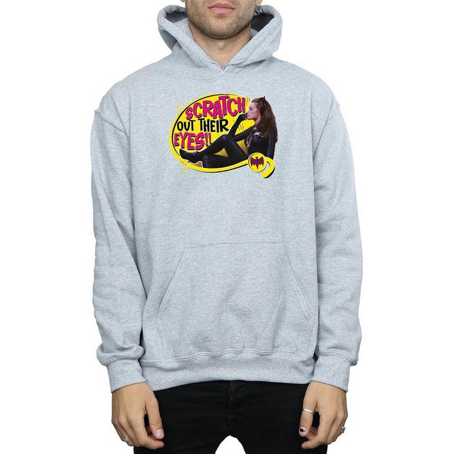 DC COMICS Batman Catwoman Scratch Out Their Eyes Sweat à Capuche  