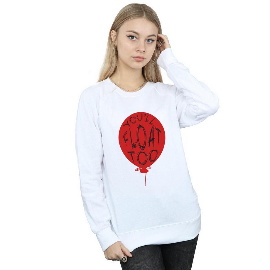 It You'll Float Too Sweatshirt Imprimé  
