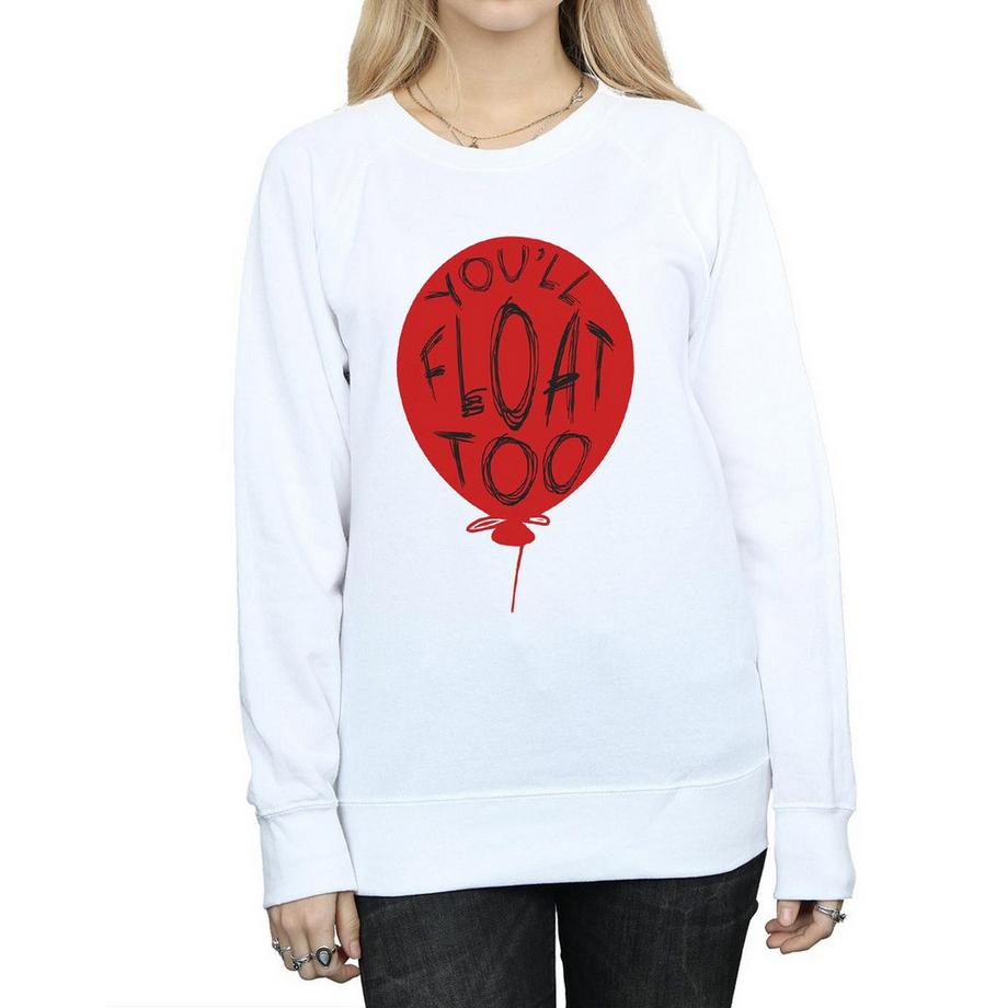 It You'll Float Too Sweatshirt Imprimé  