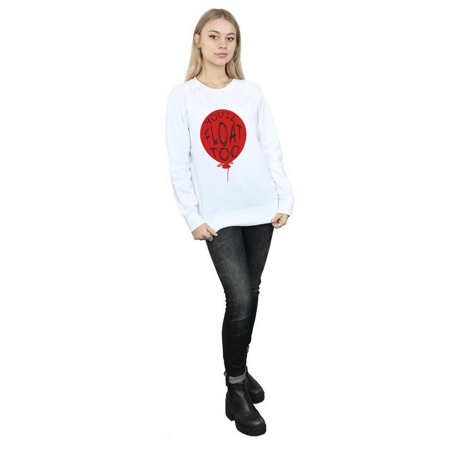 It You'll Float Too Sweatshirt Imprimé  