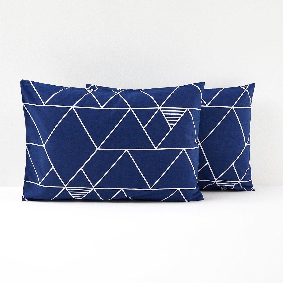 SO'HOME Odin Taie d'oreiller Motif Géométrique  