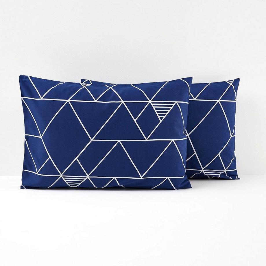 SO'HOME Odin Taie d'oreiller Motif Géométrique  