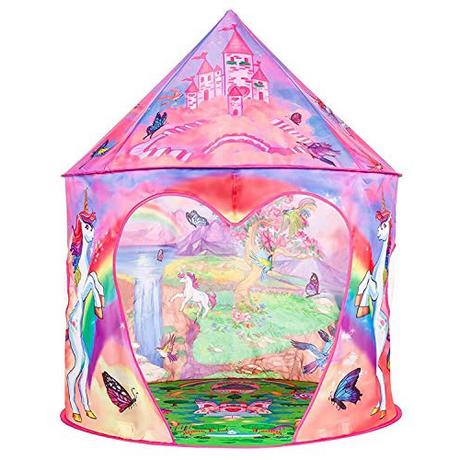 Activity-board Tenda da gioco unicorno per bambini con borsa per il trasporto  