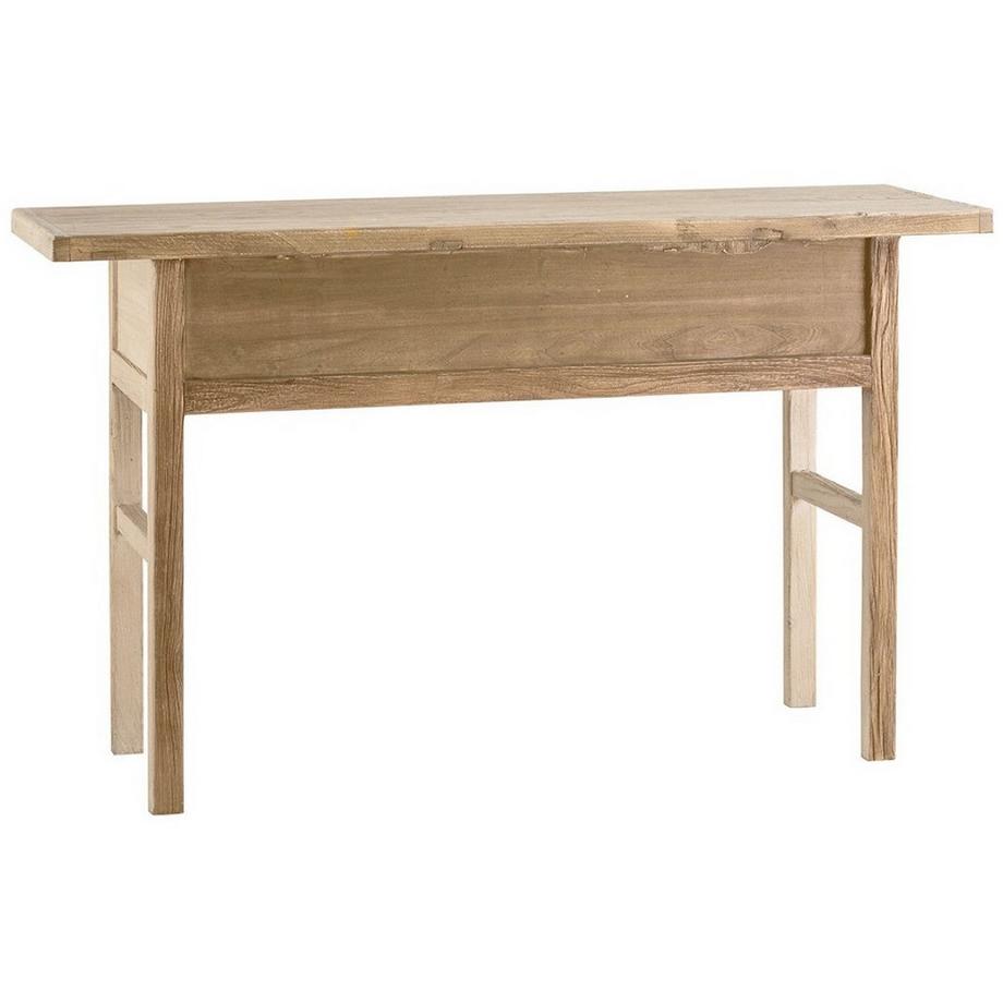 Blanc d'Ivoire Konsolentisch Bao recyceltes Ulmenholz natur 145  