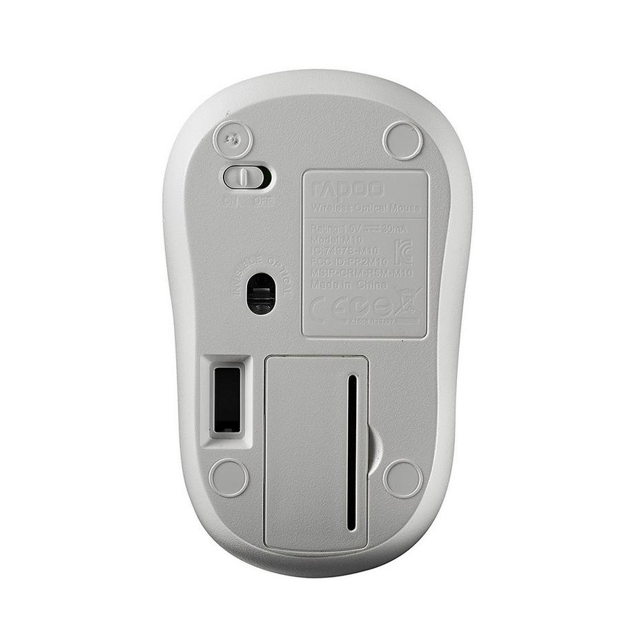 rapoo  RAPOO Optical Mouse 17299 M10+ white 2.4G, wireless 