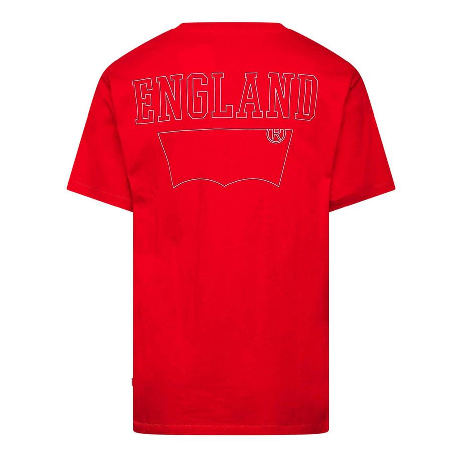 Levis England Grafikdruck T-Shirt  