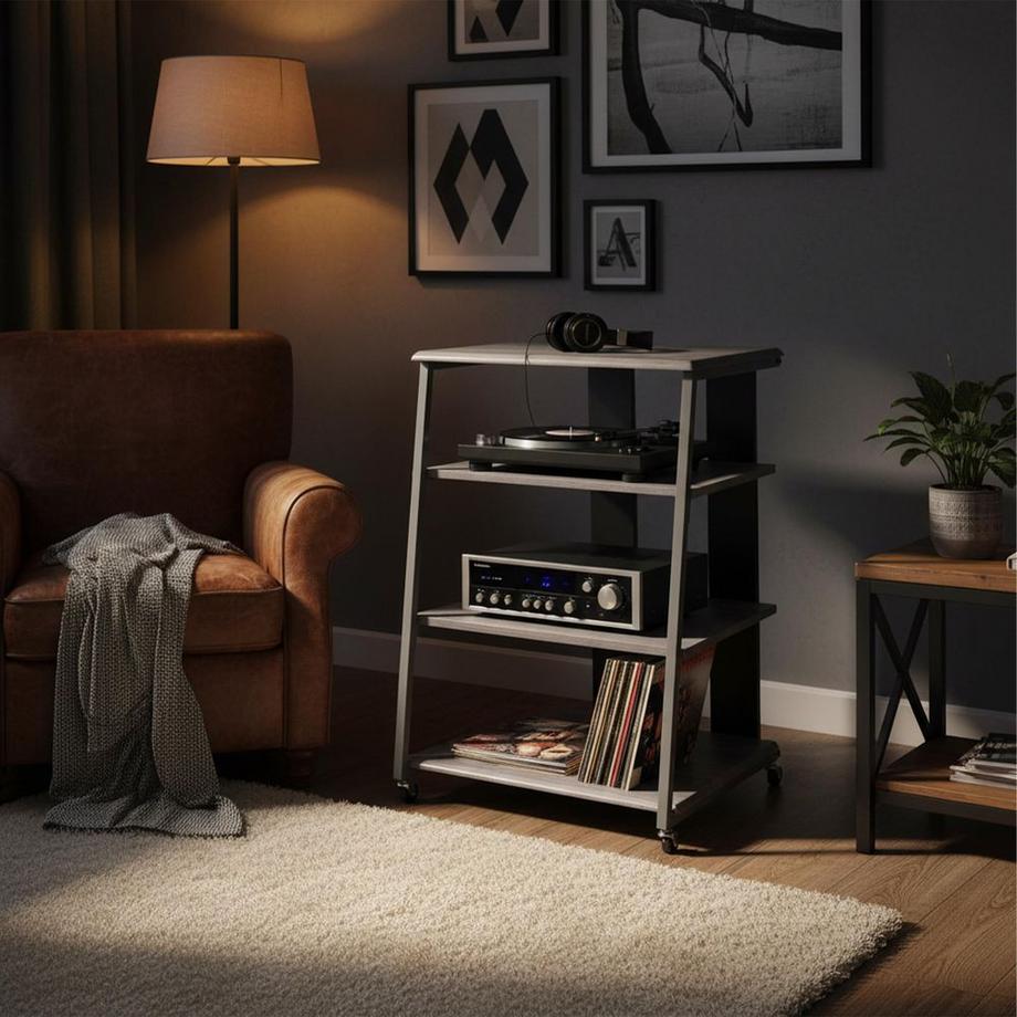 relaxdays TV-Möbel Hifi-Regal  