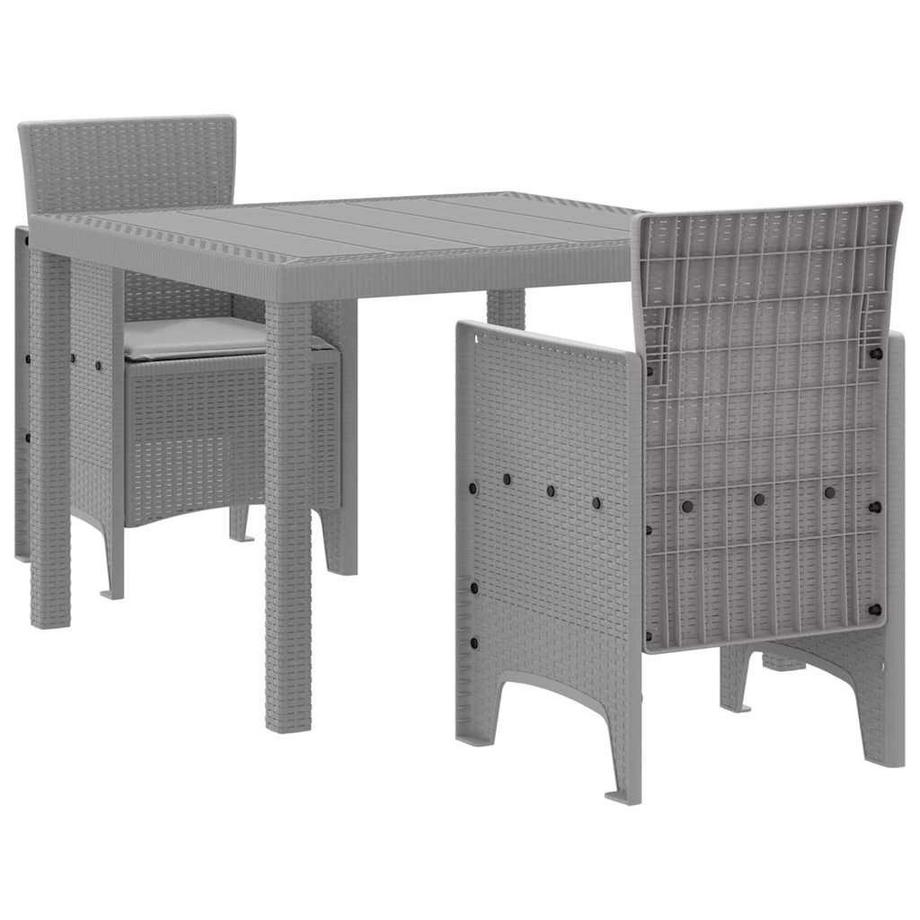 Set de repas de jardin polypropylène