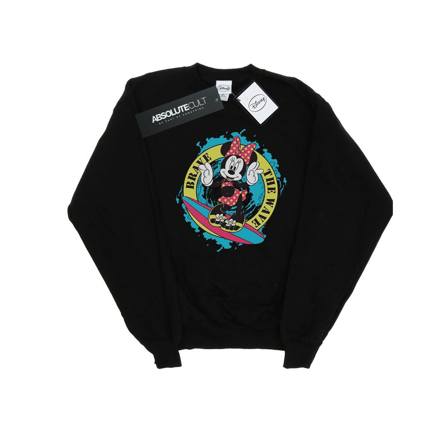 Disney  Minnie Mouse Brave The Wave Sweatshirt 