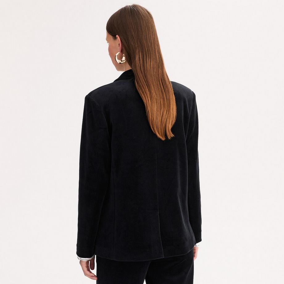 La Redoute Collections Blazer Dritto in Velluto  