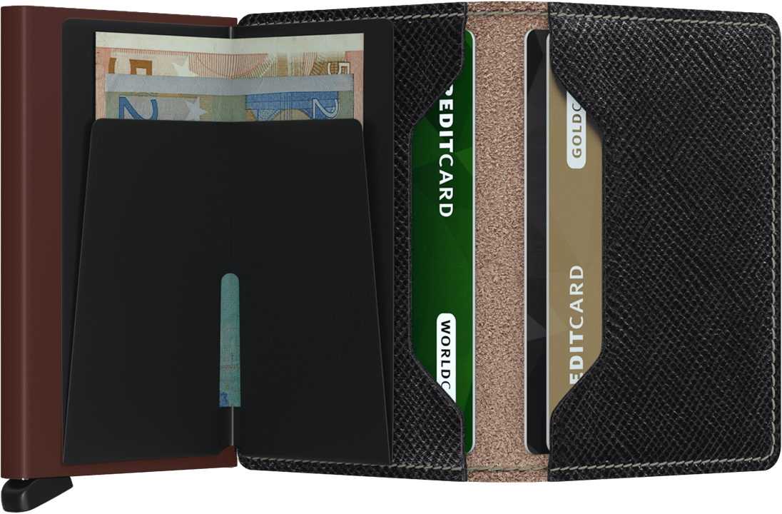 Secrid Slimwallet Saffiano Portemonnaie  