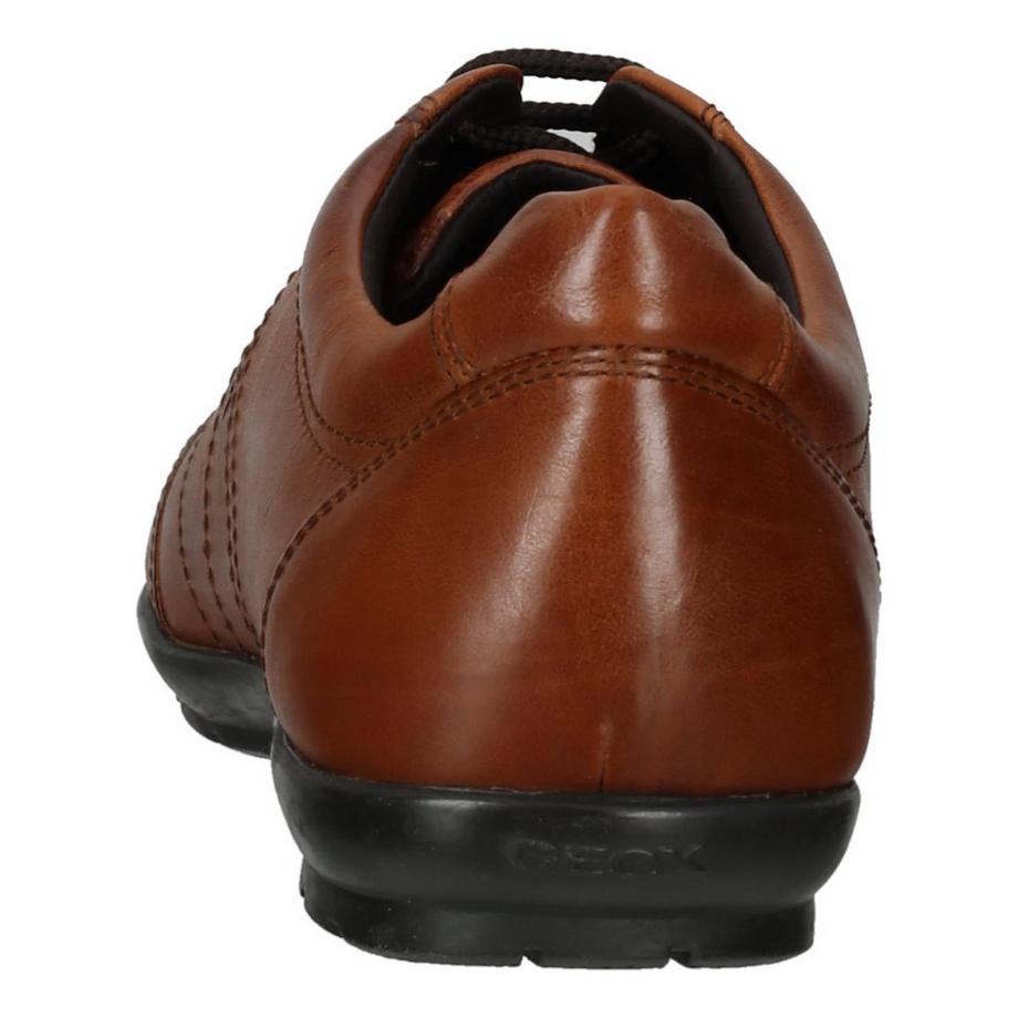 GEOX Uomo Symbol Chaussures Derby en Cuir Lisse  