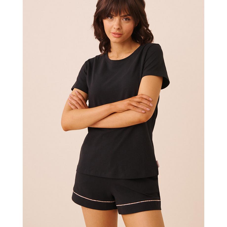 Kurzarm-T-Shirt aus Baumwolle