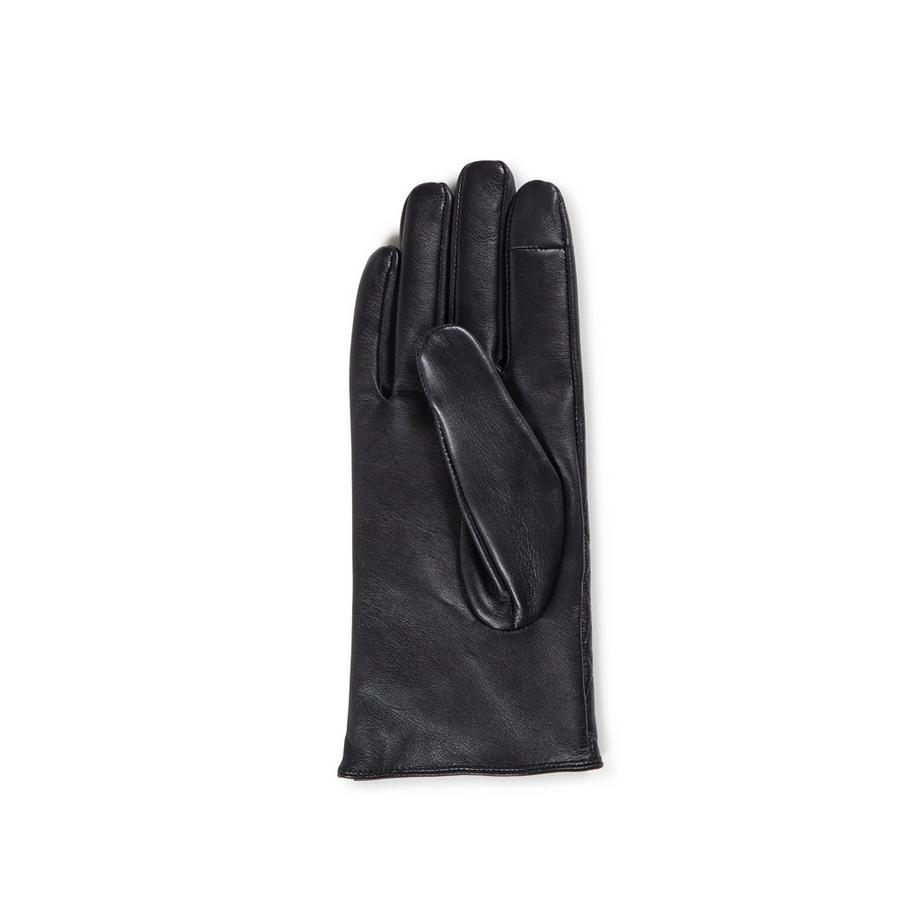 CASH-MERE.CH Gants en Cuir Style Matelassé Compatibles Écran Tactile  