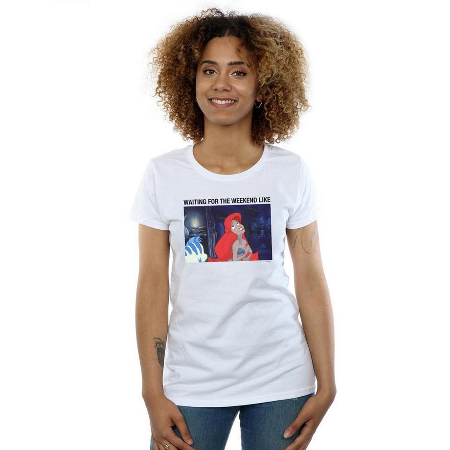 Disney The Little Mermaid Waiting For The Weekend T-Shirt  