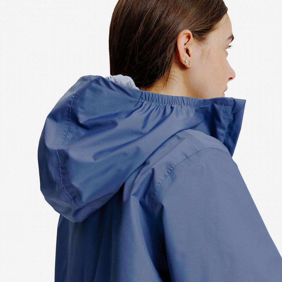 DECATHLON  Wasserdichte Windjacke Junior – Kometblau 