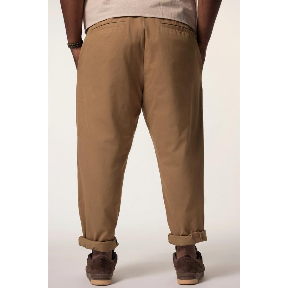 Sthuge Pantalon à pinces Tapered Loose Fit  