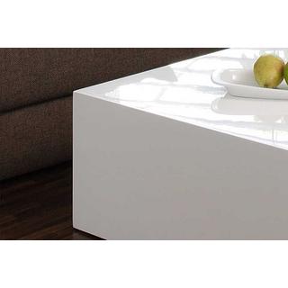 mutoni Couchtisch 60x60x30cm weiss  