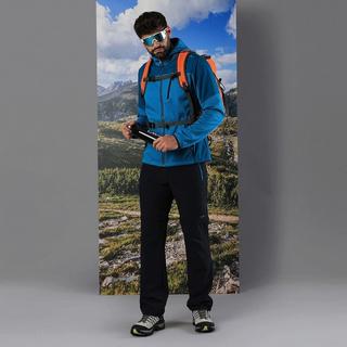 CMP Giacca Softshell con Motivo Jacquard  