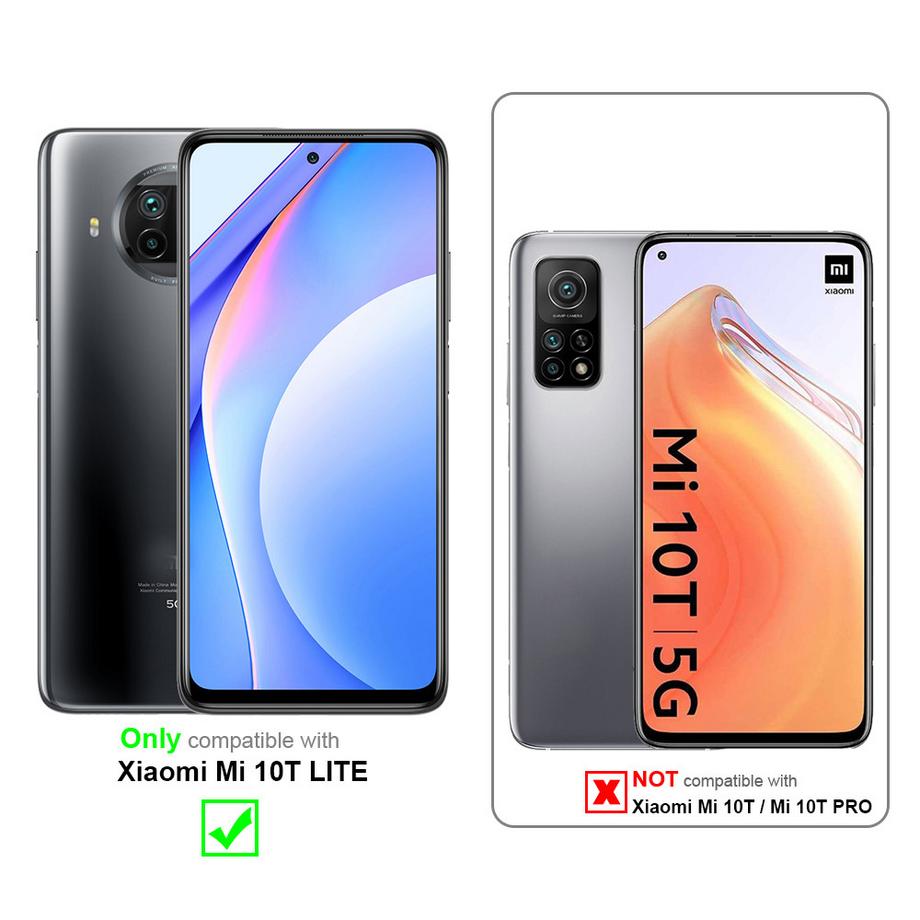 Cadorabo  Hülle für Xiaomi Mi 10T LITE Magnetverschluss, Kartenfach 
