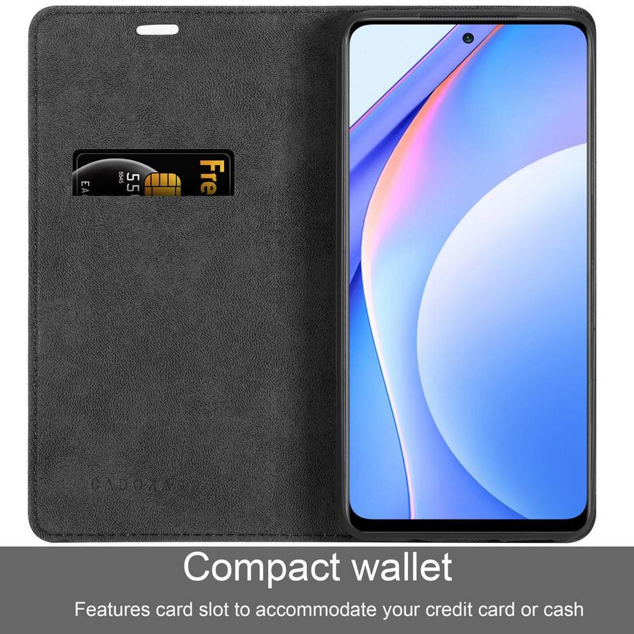 Cadorabo  Hülle für Xiaomi Mi 10T LITE Magnetverschluss, Kartenfach 